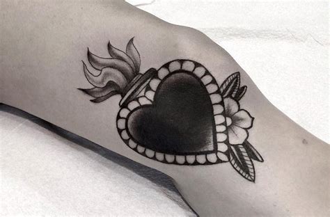 Tribal Heart And Flower Tattoo Designs | Best Flower Site