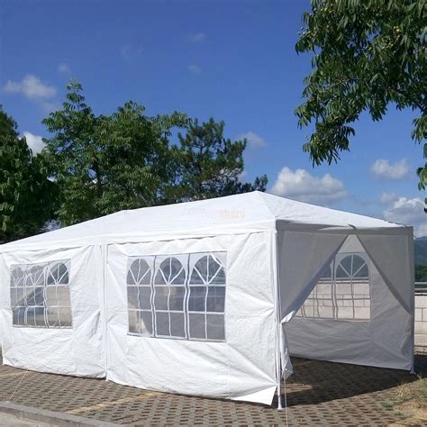 10 x 20 White Party Tent Canopy Gazebo