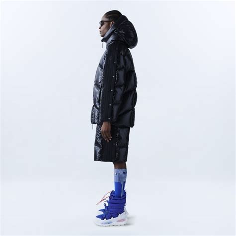 adidas Moncler x adidas Originals Beiser Short Puffer Jacket - Black ...