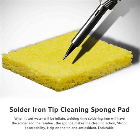 3mmx60mmSponges Soldering Iron Cleaning – slshop.lk