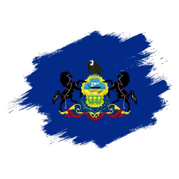 Pennsylvania Round Flag Pa Pennsylvania Art Vector, Pa, Pennsylvania, Art PNG and Vector with ...