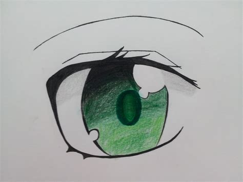 Anime Eye Drawing