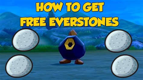 How to Get Unlimited Everstones in Pokemon Sword and Shield - YouTube