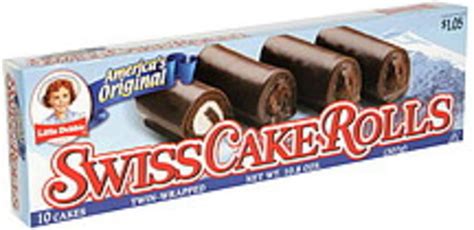 Little Debbie Swiss Cake Rolls - 10 ea, Nutrition Information | Innit