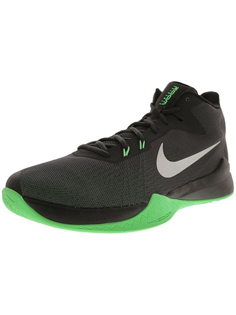 Nike - Nike Men's Zoom Evidence Anthracite / Metallic Silver Ankle-High ...