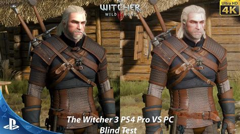 The Witcher 3 Wild Hunt PS4 Pro VS PC Maximum Settings | Graphics ...