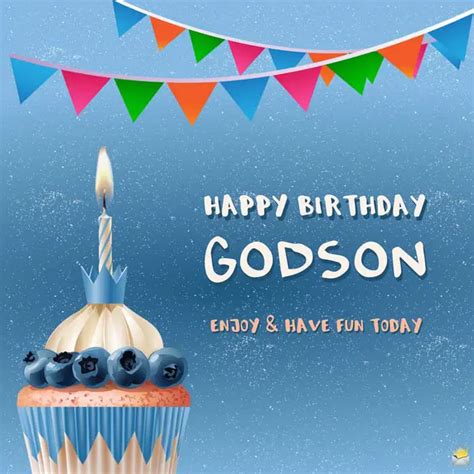 Birthday Wishes for your Godson