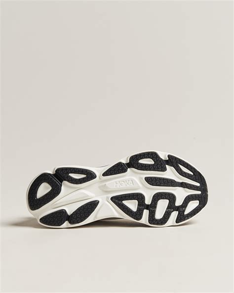 Hoka Bondi 8 White/Black at CareOfCarl.com