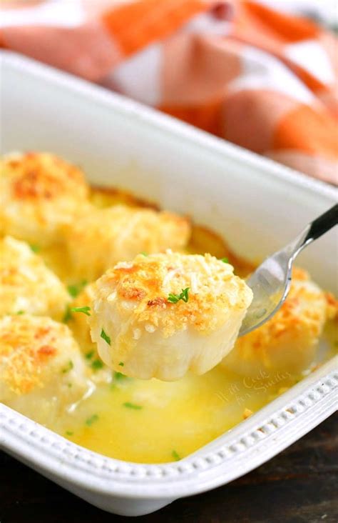 Baked Scallops - Less Than 30 Minutes For Delicious Buttery Scallops