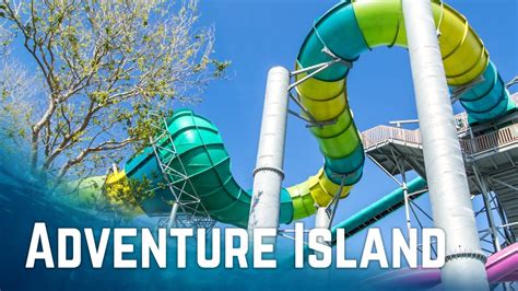 All Water Slides at Adventure Island Tampa, Florida (POV) - YouTube