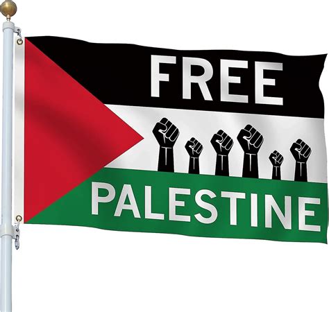 Palestine Flag, 3x5 Ft Palestine Flag, Free Palestine Flag, Palestine ...