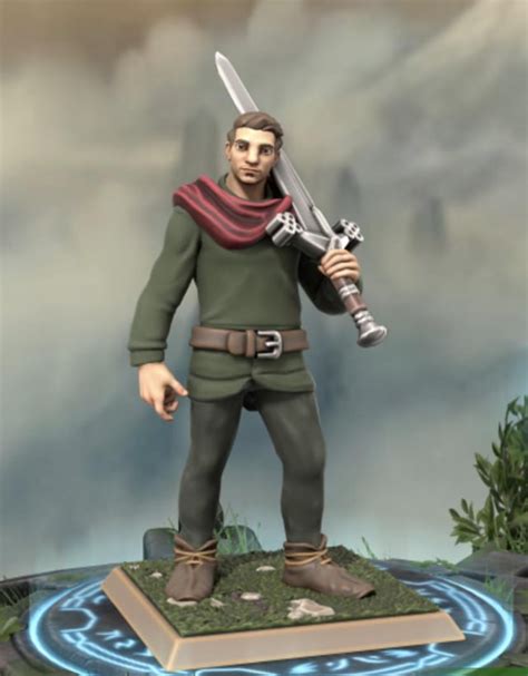 Simple model but still: Henry of skalitz : r/HeroForgeMinis