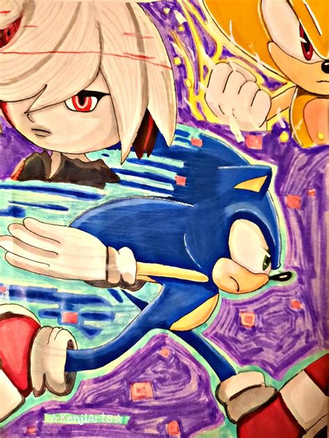 Sonic Frontiers fan art by DeadsynArtworks418 on DeviantArt