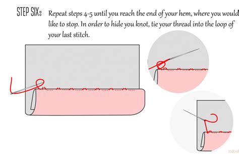 How To Handsew A Blind Hem Stitch