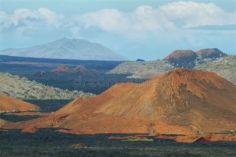 Volcanic Landscape of Santiago Island Stock Image - Image of protection, nature: 41660193