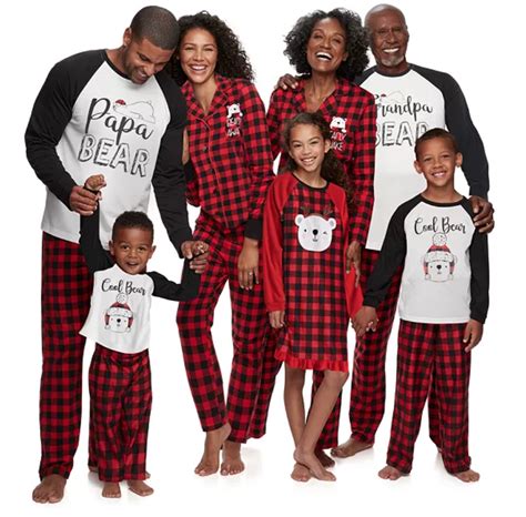 Family Christmas Pajama Sets from Amazon, Kohls, Target & Walmart