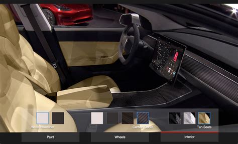 Tesla fan creates an unofficial Model 3 Design Studio configurator ...