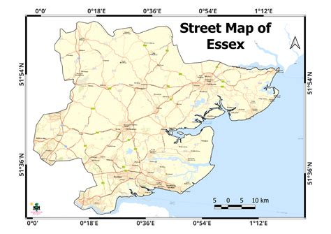 Images for Map of Essex (Free Download) - Geographical Analysis