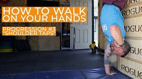 How To Walk on Your Hands | Progression 3 | "Shoulder Taps"