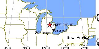 Freeland, Michigan (MI) ~ population data, races, housing & economy