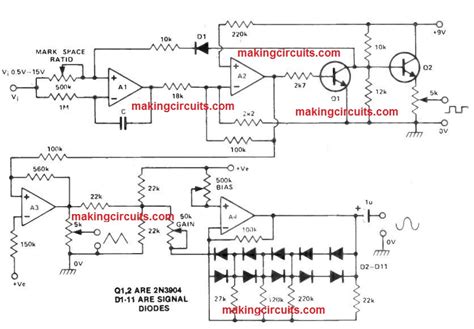 555 Vco Circuit Diagram