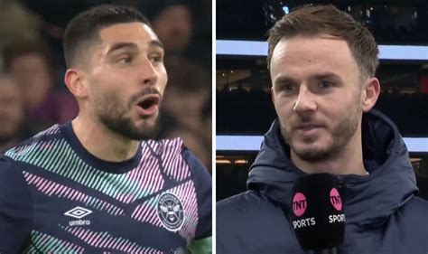 James Maddison roasts Neal Maupay in cutting interview after Tottenham ...