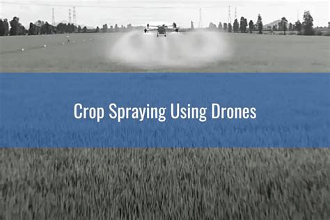 Crop Spraying Drone Solutions for Smart Farming