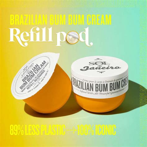 Sol De Janeiro Brazilian Bum Bum Cream Refill 240 ml | lyko.com