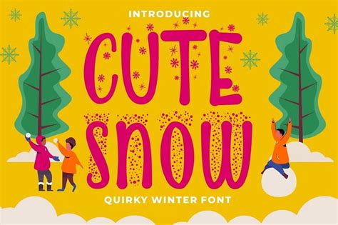 27 Winter Fonts (Snow, Frost, Ice, Fonts) - Bittbox