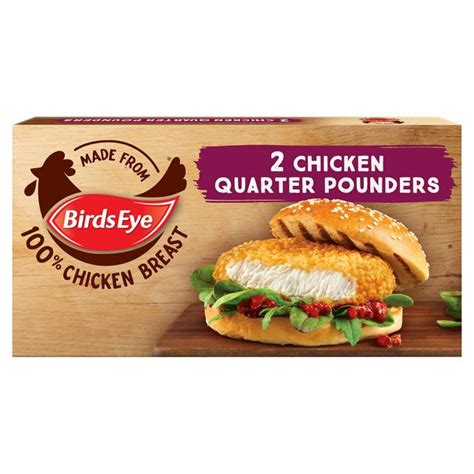 Birds Eye 2 Chicken Quarter Pounders 227g - £2.5 - Compare Prices