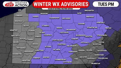 Final Call Snowfall Forecast for Tuesday's Winter Storm; Amounts ...