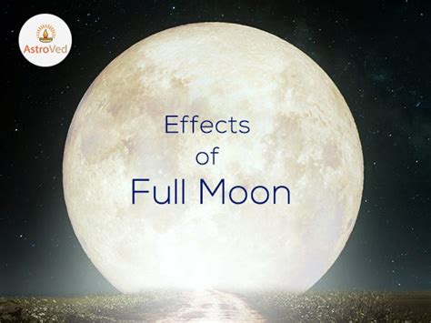 Effects of Full Moon - Hindu Festivals Online