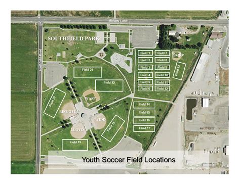 Mohawk Soccer Field Map