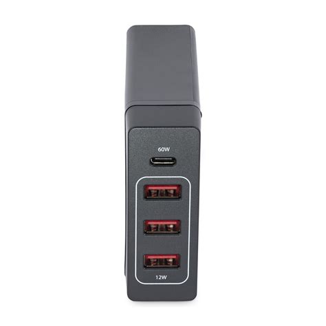 USB C Laptop Charger Hub 60W PD/3x USB-A - USB Adapters (USB 2.0)