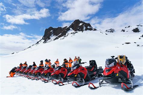 Snowmobile Tour on Langjokull Glacier | Departure From Gullfoss Waterfall