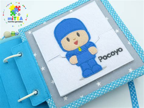 Puzzle POCOYO - Quiet Book | Felt quiet books, Quiet book, Quilts