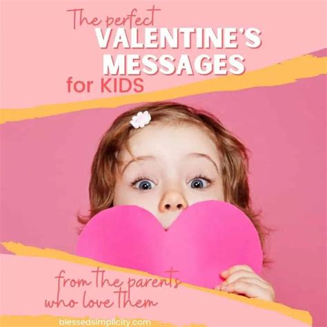 Valentine Messages for Kids