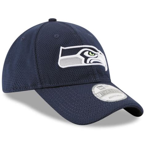 Seattle Seahawks New Era Perf Shore Training Mesh 9TWENTY Adjustable Hat - Navy - Fanatics.com