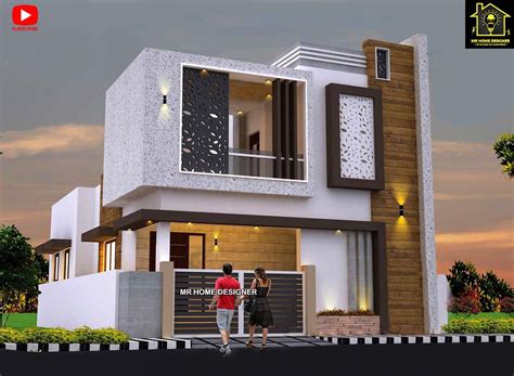 Modern Front Elevation Designs | Small house design exterior, Small house front design, Small ...