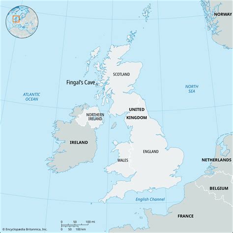 Fingal’s Cave | Scotland, Map, & Location | Britannica