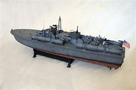 Detailing The Italeri 1/35 PT 109 Kit by Stuart Hurley, Finished Model | Wooden ship models, Pt ...