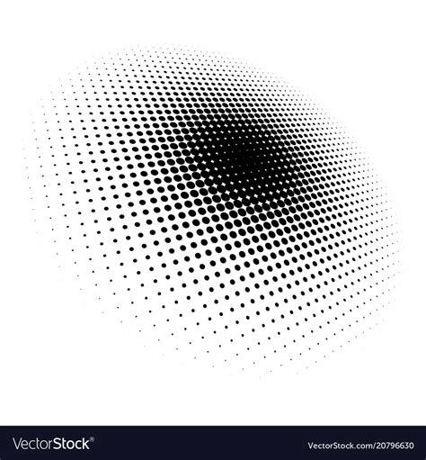 Dot pattern halftone dots design halftone pattern Vector Image