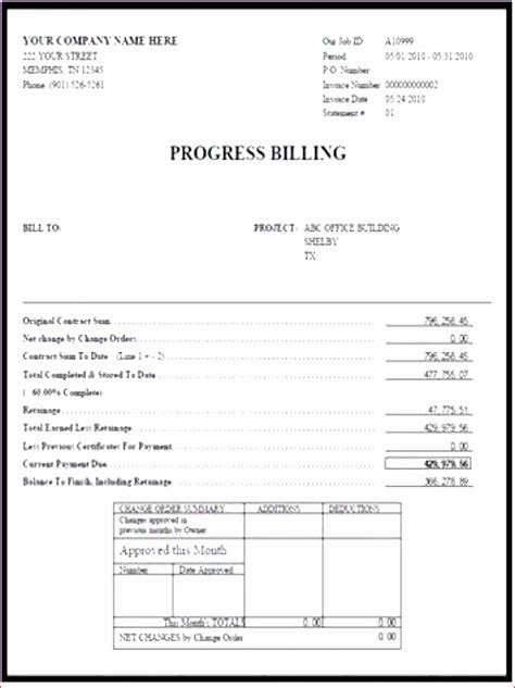 8 Excel Invoice Template Mac - Excel Templates