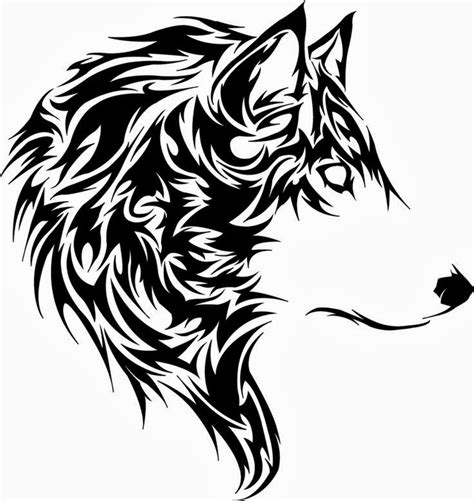 Wolf Stencil Printable - Printable Word Searches