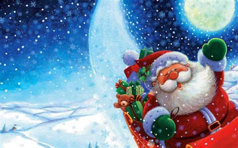 Cute Santa Claus Wallpapers