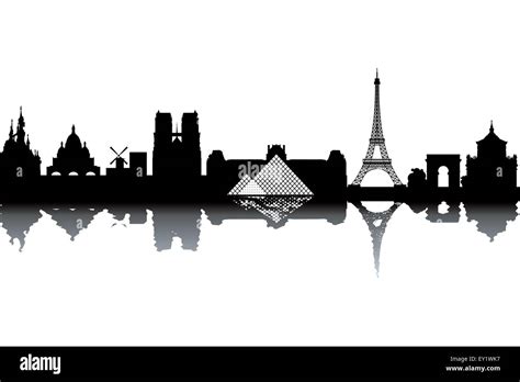 Canary wharf silhouette graphic Stock Vector Images - Alamy