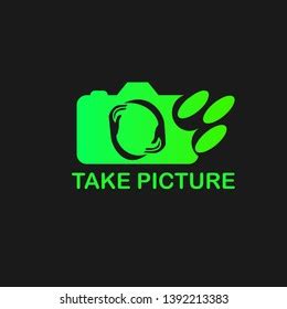 Take Picture Logo Design Template Stock Vector (Royalty Free ...