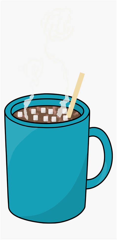 Hot Cocoa Clipart - Hot Chocolate Cup Clip Art, HD Png Download - kindpng