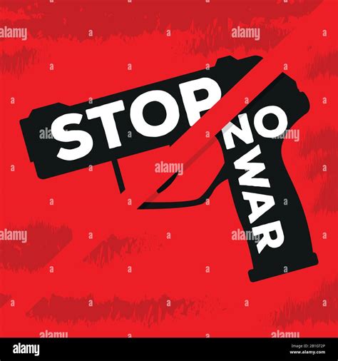 Stop war poster Stock Vector Image & Art - Alamy