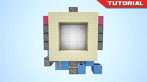 The Tiny 3x3 Piston Door [Redstone Tutorial] | Minecraft redstone creations, Minecraft creations ...